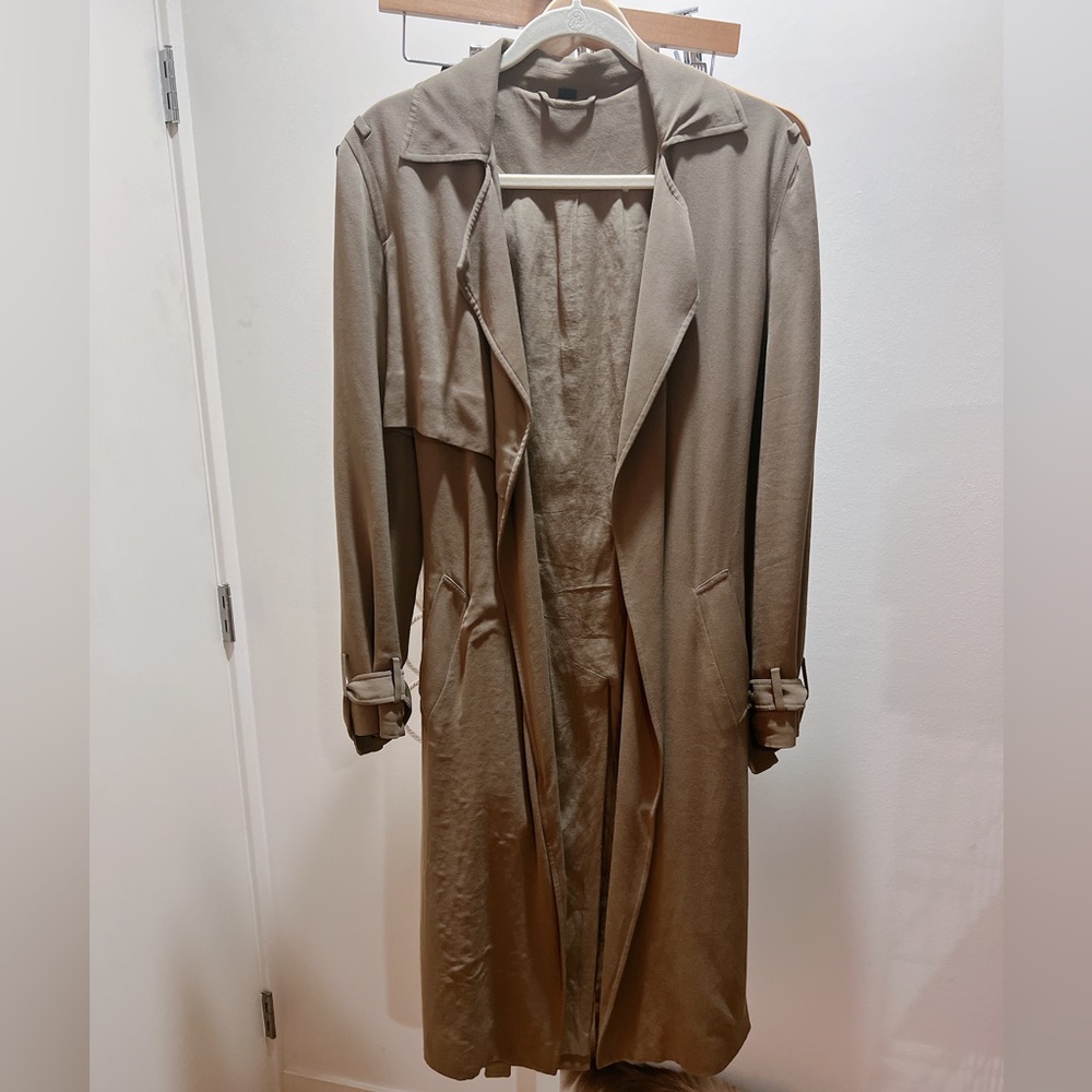 All saints trench coat, size 0